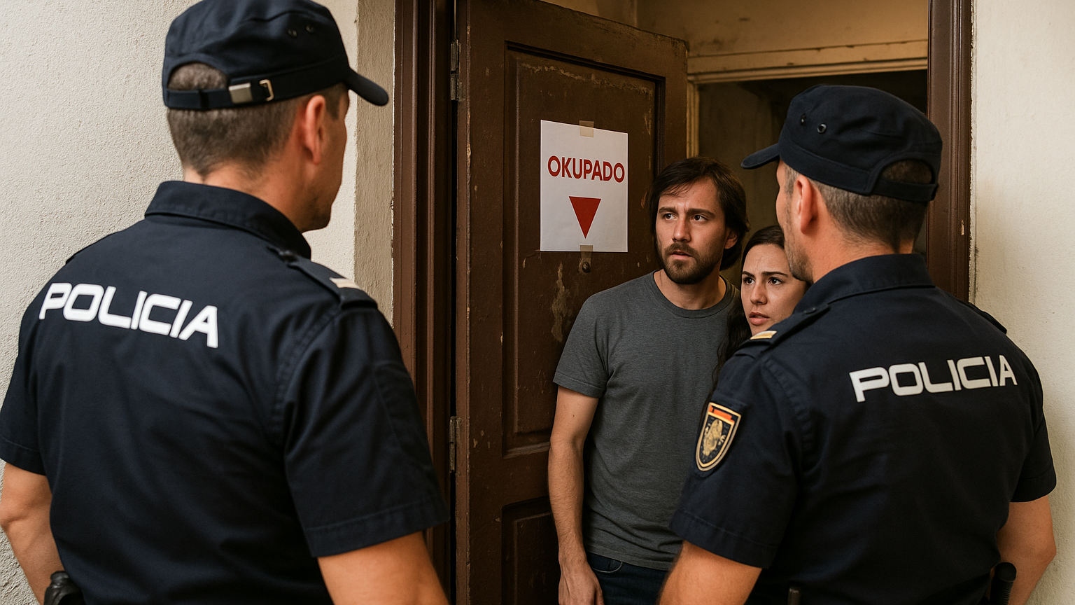 Protocolos policiales ante una ocupación